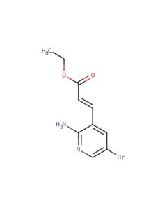 Astatech (E)-ETHYL 3-(2-AMINO-5-BROMOPYRIDIN-3-YL)ACRYLATE; 1G; Purity 97%; MDL-MFCD08061350